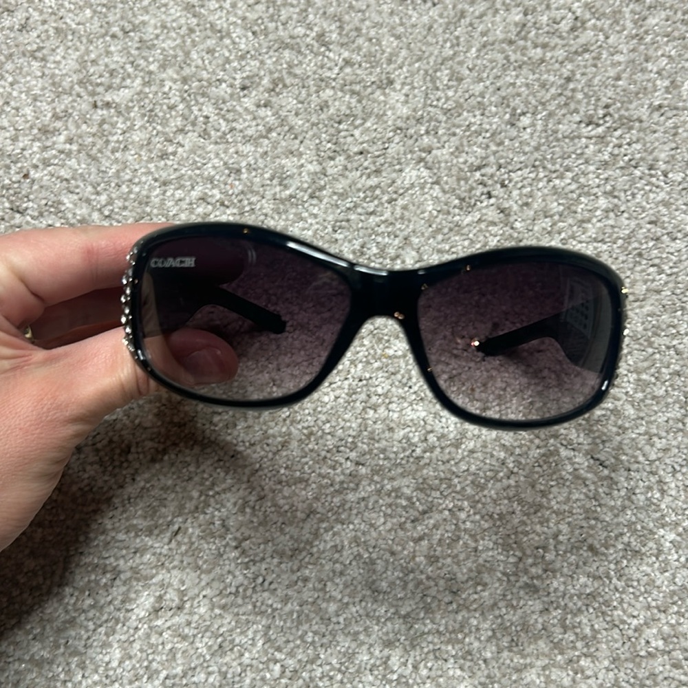 Black Bedazzled Sunglasses